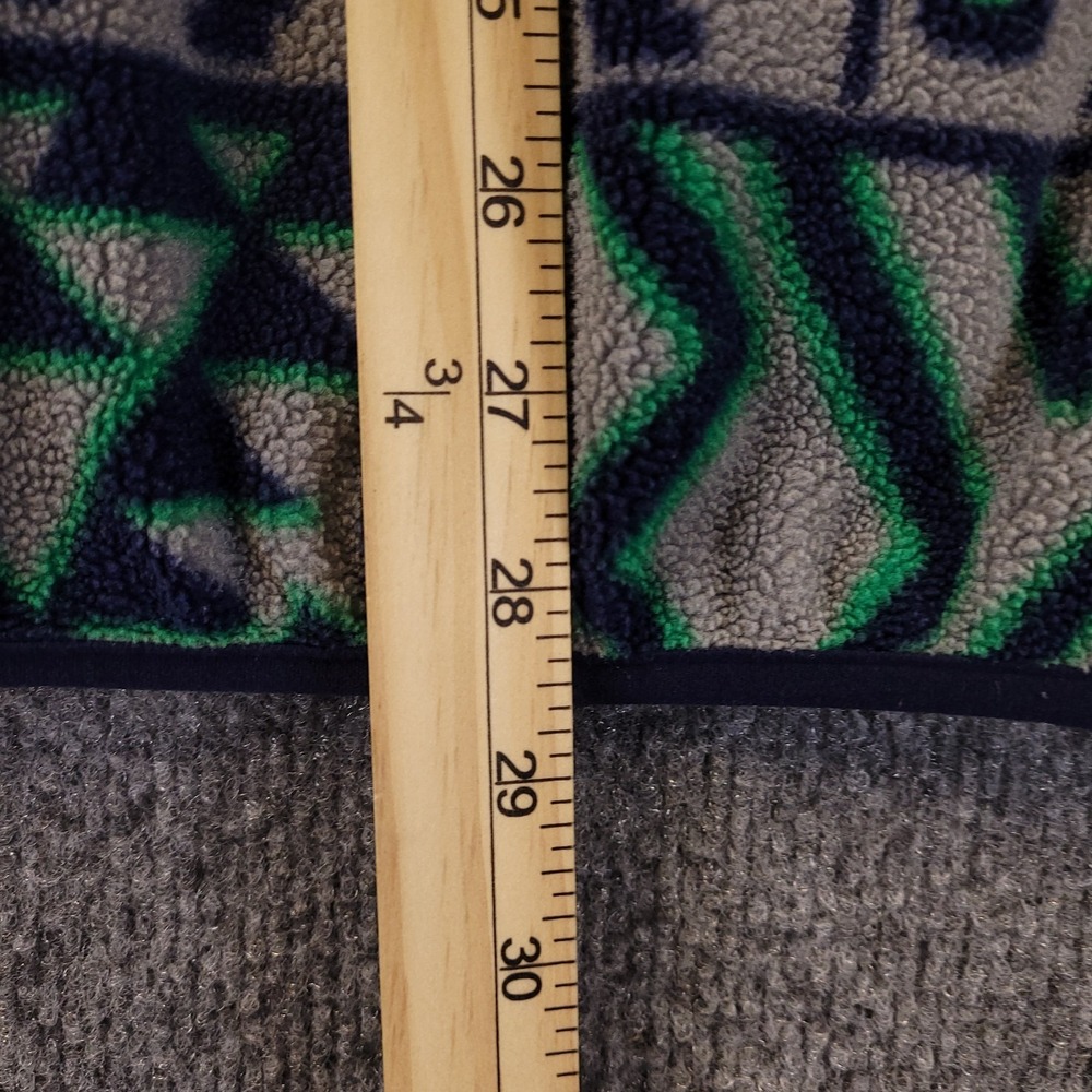 Patagonia Synchilla Snap T Fleece Pullover Mens Medium Aztec Southwestern Tribal - Picture 8 of 9